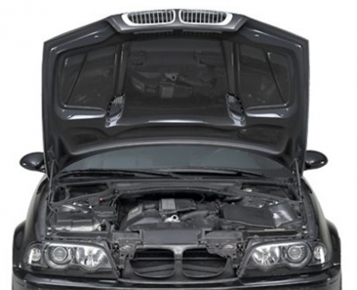 Calandre Avant Noire Matte Sport Pour BMW E46 Coupé & Cabriolet (2002-2005) - Facile à Monter - 4