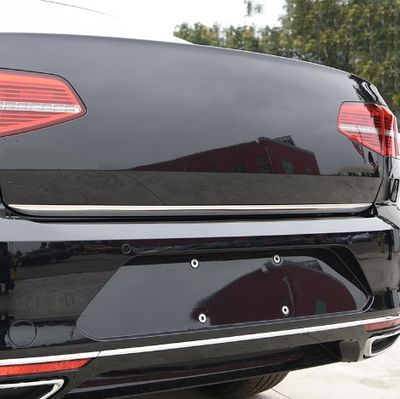 Baguette De Coffre Chromée Luxyline Pour VW Tiguan – Finition Inox Élégante Et Protection Hayon
