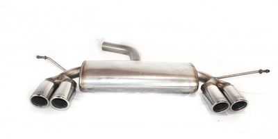 SILENCIEUX ARRIERE INOX TYPE DUPLEX VW GOLF V  1,4 FSi 1,4i 1,6 FSi 1,6i 1,9 TDi 2,0 FSi 2,0 SDi 2,0 TDI (2003/2008)