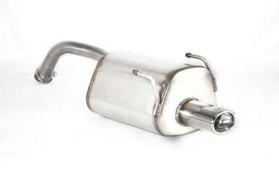 SILENCIEUX ARRIERE INOX FIAT PANDA 1.1L 1.2L 1.3L MULTIJET  (2003/2012)