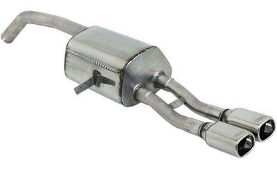 SILENCIEUX ARRIERE INOX RENAULT MEGANE 3 GRANDTOUR 1,4 TCE 1,5 dCi  1,6i  1,9 dCi  2,0 dCi  2,0 TCE (2008/2012)