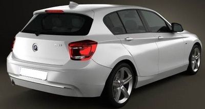 PARE CHOC ARRIERE BMW SERIE 1 F20 PHASE 1 SPTG (2011/2014)