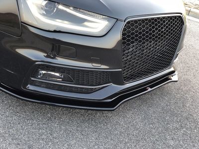 Lame De Pare-choc Avant Pour Audi A4/A6/S4/S6 Break - Style Sport, Facile à Poser, Protection Renforcée - 6