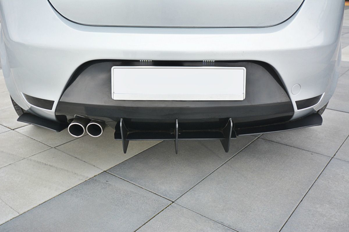 Diffuseur Arrière RDX U-Diff Pour Seat Leon (1P) 2005-2012 - En PUR, à Peindre, Style Sportif - 8