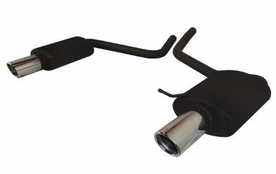 SILENCIEUX ARRIERE DUPLEX ACIER/INOX AUDI A4 B6 AVANT 1.8L (2001/2005)