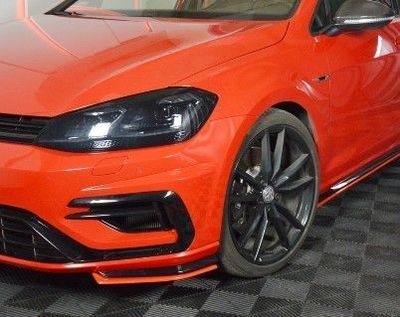 SPLITTERS DE PARE CHOC AVANT VW GOLF VII R OU GOLF VII R ESTATE PHASE 2 SPLITTERS DE PARE CHOC AVANT VW GOLF VII R OU GOLF VII R ESTATE PHASE 2