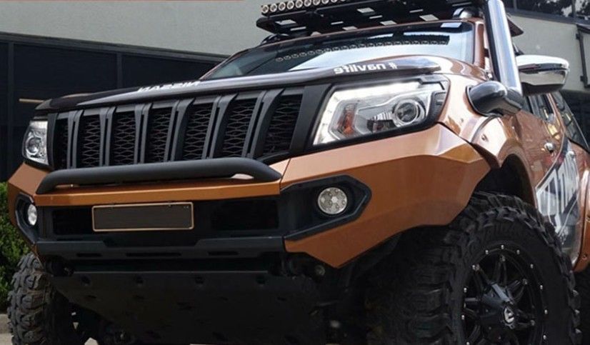 Feux De Jour Clignotants Pour Nissan Navara NP300 D23 (2015-2019) - Blanc Et Jaune