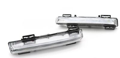 BARRETTES DE LEDS TYPE "RUNNING DAYLIGHTS" MERCEDES CLASSE C W204 Phase 2 (2011/2014) MERCEDES CLASSE E W212 PHASE 1 (2009/2013) MERCEDES CLASSE E COUPE W207 CABIOLET (2009/2013)