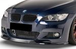 Lame De Pare-choc Avant Pour BMW Série 3 E92 E93 - Style M Sport, Noir Brillant, 2006-2013, Facile à Installer