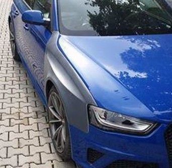 JEU D'AILES AVANT ADAPTABLES AUDI RS4 B8 PHASE 2 +2cm de large par coté (11-2011/09-2015)