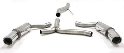 LIGNE D' ÉCHAPPEMENT CATBACK INOX AUDI A4 B8 OU A5 B8 2.7L TDI 2RM OU 3.0L TDI QUATTRO (2007/2015)