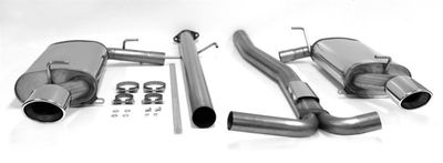 LIGNE D'ECHAPPEMENT DUPLEX INOX MAZDA 6 TYPE GG 2.3L MPS TURBO (2005/2007)