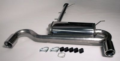 LIGNE D'ECHAPPEMENT DUPLEX INOX MAZDA MX5 NA PHASE 1 1.6L +1.8 16V (1990/1996)