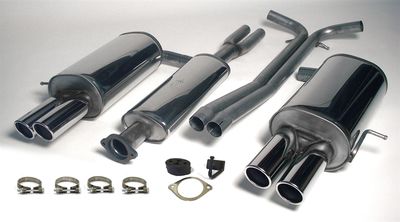 LIGNE D'ECHAPPEMENT DUPLEX INOX VOLVO XC90 2.5T/T6/D5/V8 4 ROUES MOTRICES (2002/2014)