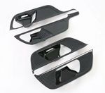 ENJOLIVEURS DE POIGNEES DE PORTES INTERIEURES CARBONE LOOK MERCEDES GLA H247 (2020+)