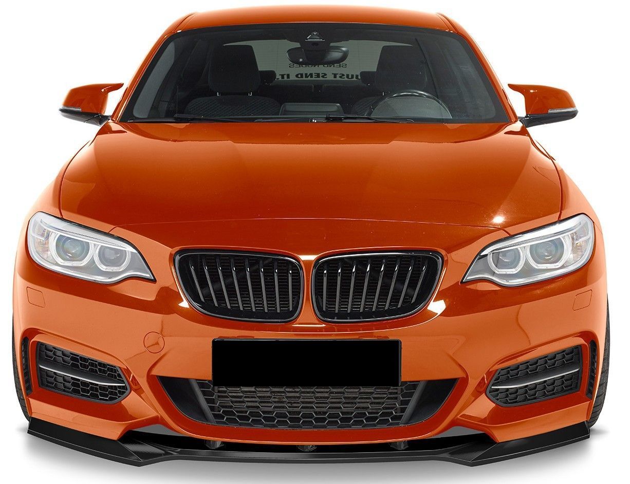 Lame De Pare-choc Avant Pour BMW Série 2 F22 (2014-2019) - Noir Brillant ABS - 6