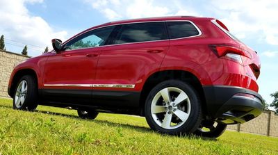 BAGUETTES DE PORTES CHROMEES SKODA KAROQ (2017+)