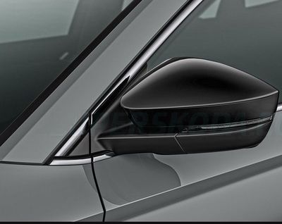 COQUES DE RETROS GLOSS BLACK SKODA KODIAQ (2017+) OU SKODA KAROQ (2017+) (REMPLACEMENT)