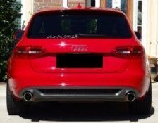 DIFFUSEUR DE PARE CHOC ARRIÈRE AUDI A4 B8 STANDARD PHASE 1 DUAL (2008/11-2011)