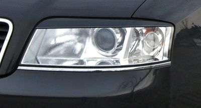 PAUPIERES DE PHARES POUR AUDI A6 C5 PHASE 2 RD LINE (2001/2005)