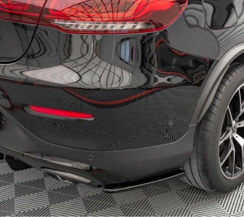 Kit Ailerons Latéraux Pare-chocs Arrière Pour Mercedes GLC Coupé C254 (2023-2024) - Noir Brillant - 4