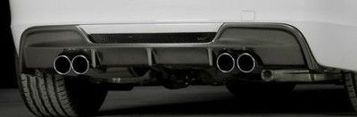 DIFFUSEUR  ARRIERE CARBONE BMW E82/E88 PACK M "QUAD" RG LINE (03-2007/2011)