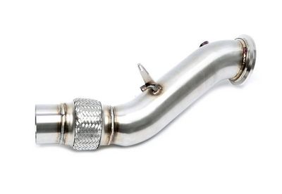 TUBE DE DESCENTE "DOWNPIPE" EN INOX POUR BMW SERIE 1/2/3/4/6/7 1er Serie F20, F21LCI, 2er Serie F22, F23 LCI, 4er Serie F32, F33 F36 LCI,, 6er Serie G32 GT, 7er Serie G11, G12 LCI (2014/2019)