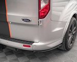 Protection Seuil Pare-Chocs Arrière Aluminium Noir Ford Transit 2014-2025