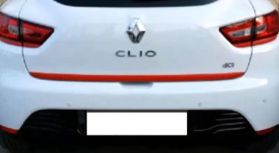 BARRETTE DE COFFRE ROUGE RENAULT CLIO IV 5 PORTES (2012/2017)