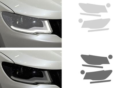 FILM DE PROTECTION OU OPACIFIANT POUR PHARES AVANT JEEP COMPASS (2017/2020)