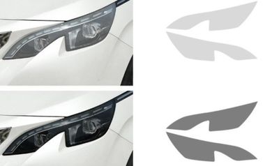 FILM DE PROTECTION OU OPACIFIANT POUR PHARES AVANT PEUGEOT 5008 II (2017+)