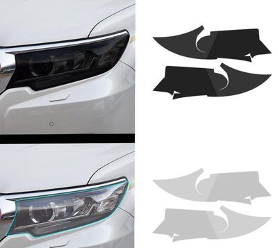 FILM DE PROTECTION OU OPACIFIANT POUR PHARES AVANT TOYOTA LAND CRUISER PRADO (2017+)