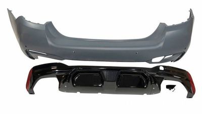 PARE CHOC ARRIERE BMW SERIE 5 F10 LOOK M5 G30  LCI (2010/2017)