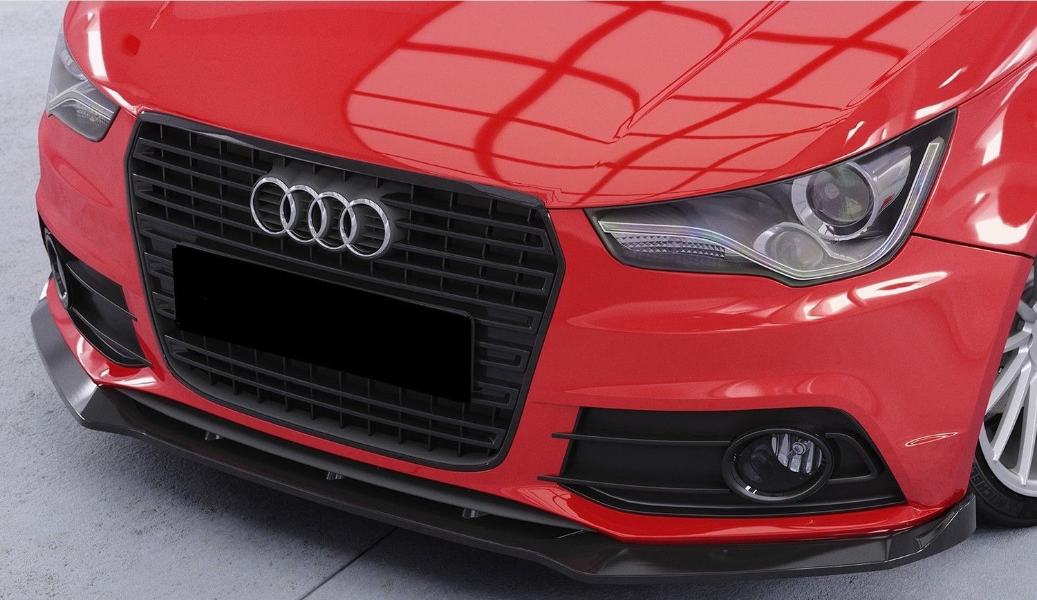 Grille De Pare-choc Avant Droit Pour Audi A1 Phase 1 (2010-2014) - Noir, Sans Antibrouillard - Réf. OEM 8X080768201C - 9