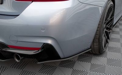Spoiler pour Bmw 4 Series F32 F33 F36 2014~2020 M Sport avant pare-chocs spoiler lèvre en fibre Spoiler pour Bmw 4 Series F32 F33 F36 2014~2020 M Sport avant pare-chocs spoiler lèvre en fibre
