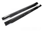 JEU DE BAS DE CAISSE BMW SERIE 5 G60/G61 STANDARD M LOOK PIANO BLACK (2023+)