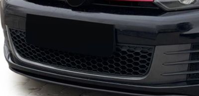 GRILLE DE PARE CHOC AVANT TYPE ABS NID D'ABEILLE VW GOLF VI GTI OU GTD (2008/2012)