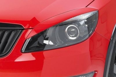 PAUPIERES DE PHARES SKODA FABIA II TYPE 5J FACELIFT (04-2010/2014) OU SKODA ROOMSTER FACELIFT CS STYLE(04-2010/2014)