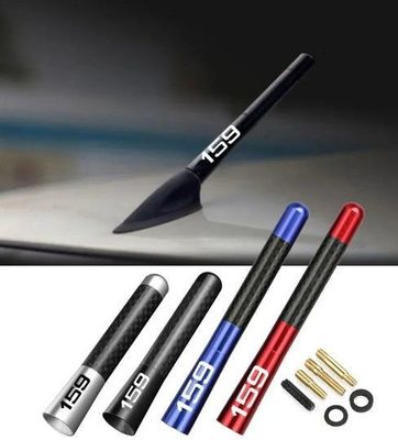 ANTENNE DE TOIT ALU/CARBONE LOOK AVEC LOGO 159