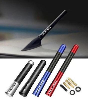 ANTENNE DE TOIT ALU/CARBONE LOOK AVEC LOGO TOUAREG