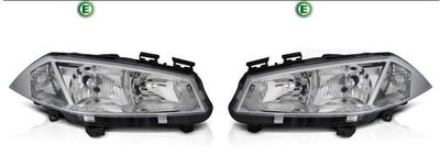 Clignotants Latéraux De Remplacement Pour Renault Megane II (2002-2008) - Set De 2, Couleur Claire | Par Auto-Style