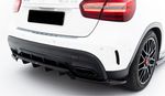 LAME DE PARE CHOC ARRIERE MERCEDES GLA X156 A45 AMG PHASE 2 "DTM LOOK" (04-2017/2020)