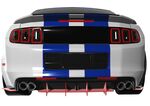 DIFFUSEUR ARRIERE (RAJOUT CENTRAL EN 3 PARTIES) FORD MUSTANG V PHASE 2 "DTM LOOK" (2012/2014)