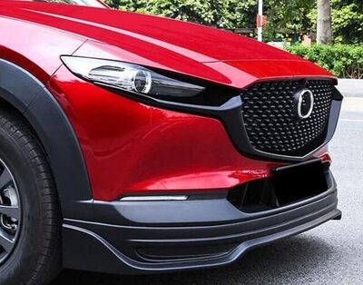 ENJOLIVEURS DE CALANDRE INFERIEURS PIANO BLACK MAZDA CX-30 PHASE 1 (2020+)