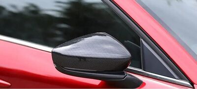 JEU DE COQUES DE RETROS CHROMES OU CARBONE LOOK MAZDA CX-30 (2020)