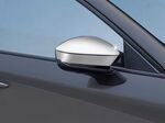 JEU DE COQUES DE RETROS CHROMES,NOIR BRILLANT OU CARBONE LOOK MAZDA CX-60 (2022+)