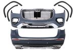 KIT CARROSSERIE COMPLET MERCEDES GLS 167 SUV PHASE 1 LOOK FACELIFT 2024 MB (2019/2023)