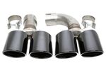 EMBOUTS D'ECHAPPEMENT BMW X3 G01 OU BMW X4 G02 "SHORT OU LONG DESIGN" (2017/2024)
