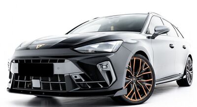 LAME DE PARE CHOC AVANT DTM LOOK "CNC CUPWINGS" LEON CUPRA ST OU HATCHBACK PHASE 2 (07-2024+)