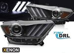 PHARES XENON LEDS BAR FORD MUSTANG VI PHASE 1 BLACK EDITION (2014/08-2017)